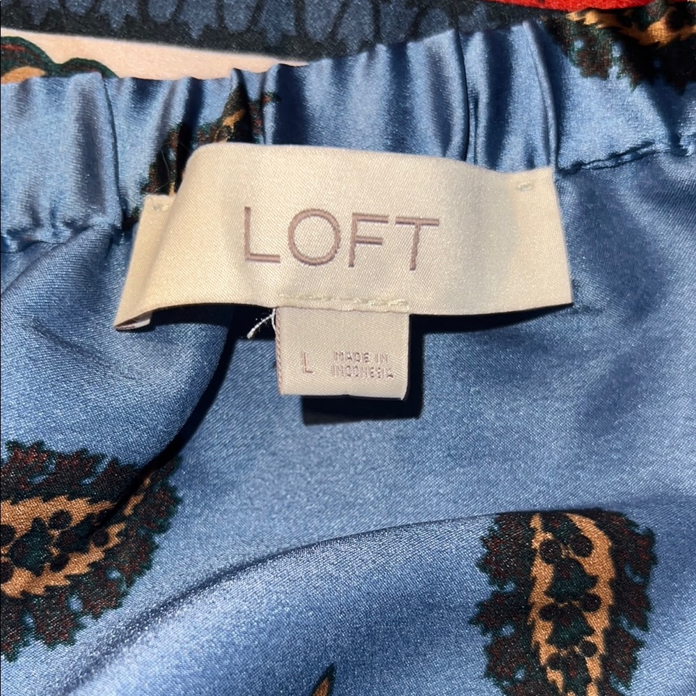 LOFT’s Bohemian Long Sleeve Off-Shoulder Halter Top (NWOT) - Picture 2 of 5